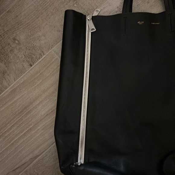 Great used condition Authentic Celine Gusset Cabas Tote Bag - Picture 3 of 11